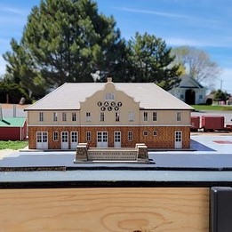 A miniature version of the depot.